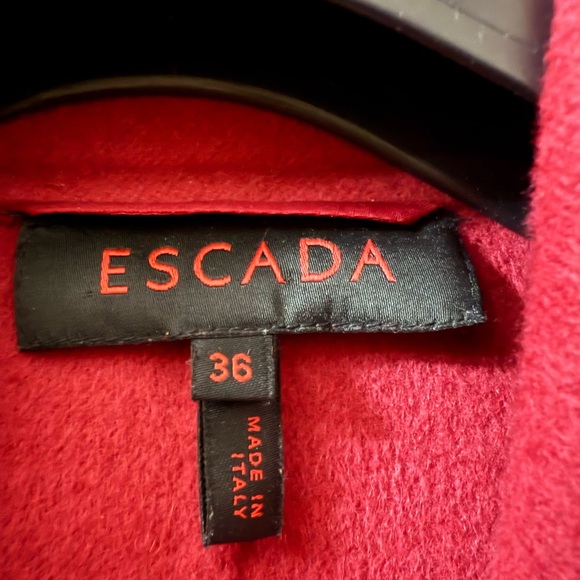 Rabbit, new wool, and cashgora Escada 3/4 length coat - Picture 9 of 12